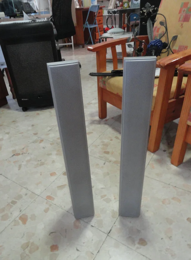 Altavoces Columna Y-77 7W Gris