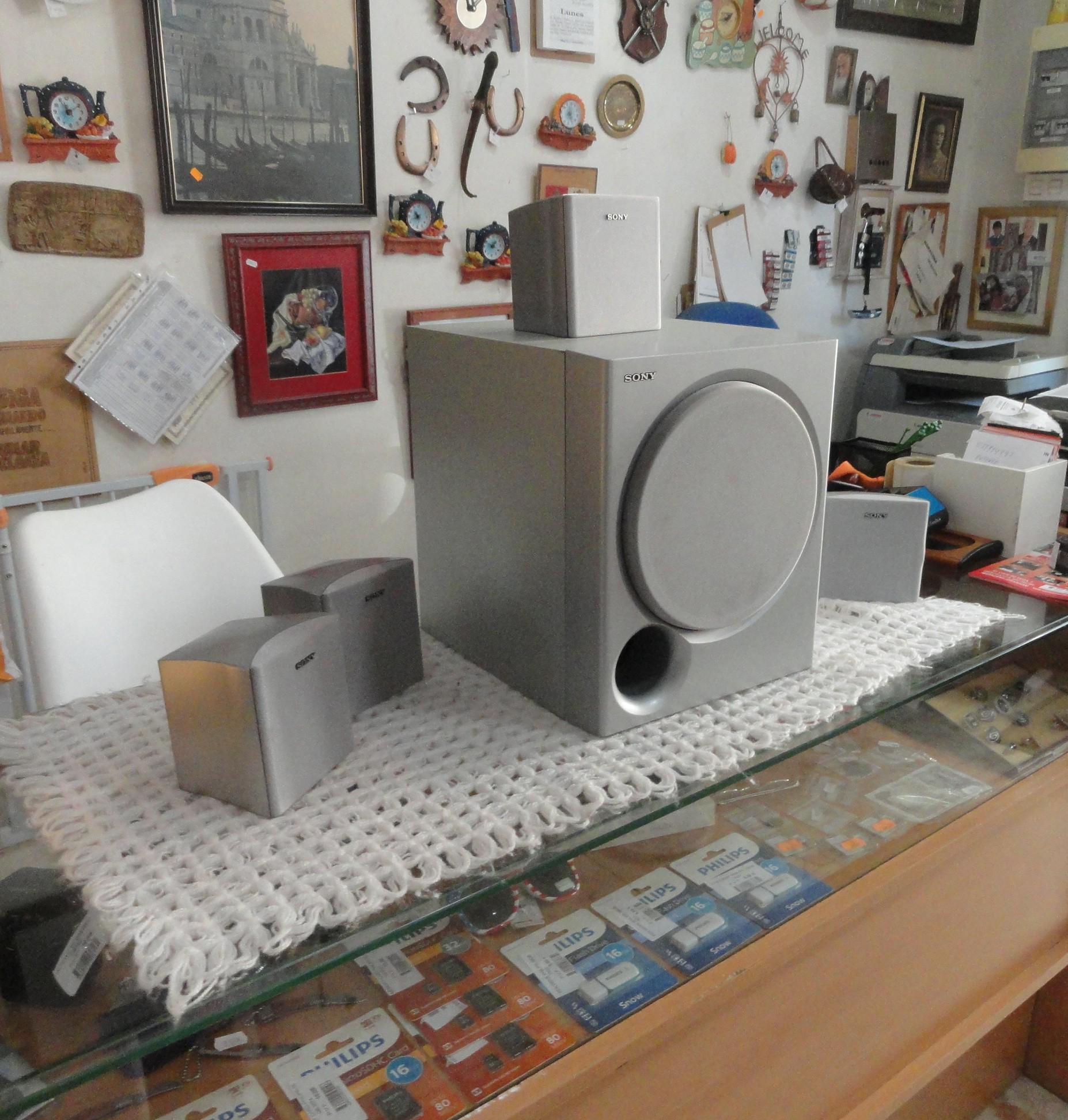 ALTAVOCES SONY 5.1, SSMSP661, BUEN ESTADO, BUENA CALIDAD DE SONIDO, PVP 38.50€