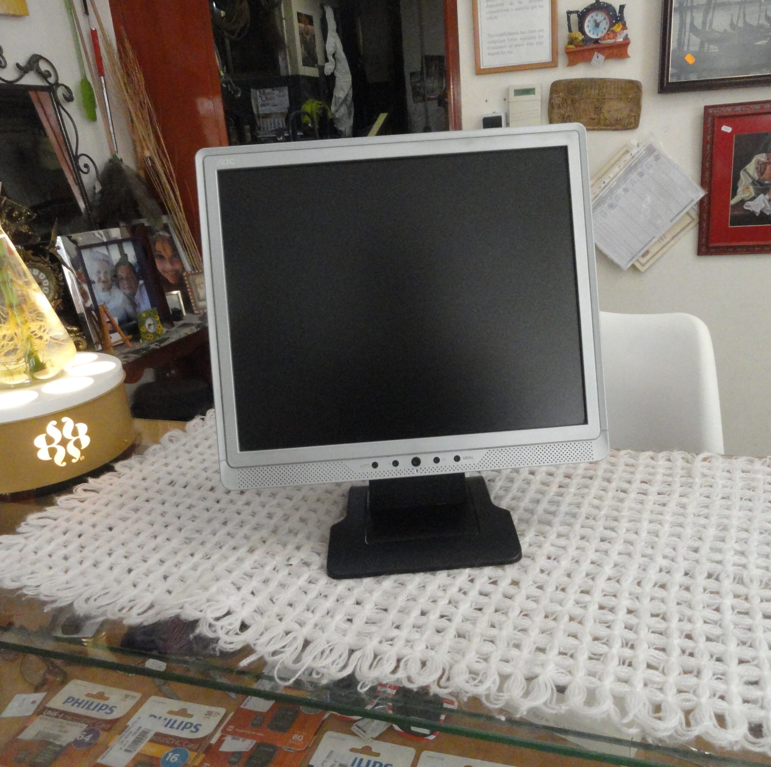 PANTALLA ORDENADOR AOC LM765, BUEN ESTADO, BUENA CALIDAD DE IMAGEN, PVP 19.50€